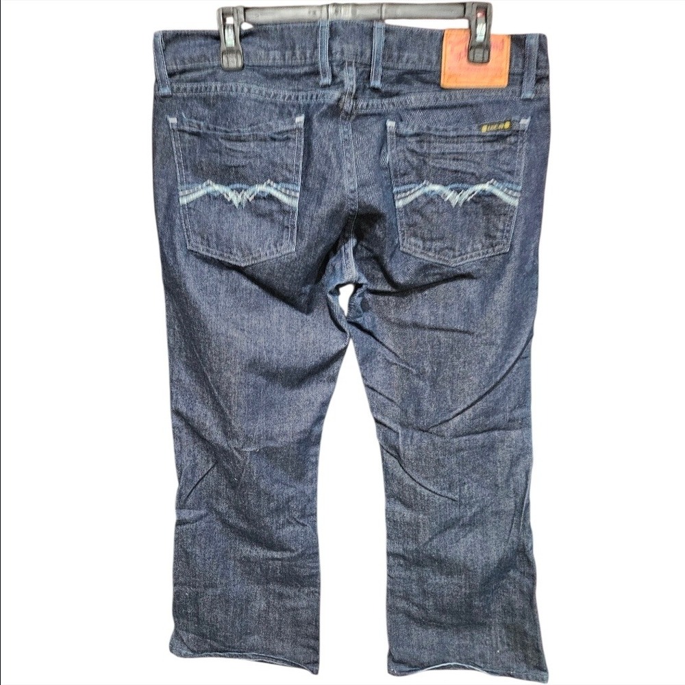 Lucky Brand Dungarees Womens 12/31 Dark Wash Bootcut Jeans 7WD1327 Indigo Denim - Picture 5 of 13